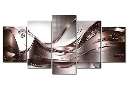 Wall Art Flowers Orchid 5pcs Home Decor Framed Stretched Picture Photo Painting Artwork for Living Room Floral Nature Botanical