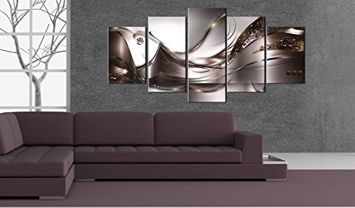 Wall Art Flowers Orchid 5pcs Home Decor Framed Stretched Picture Photo Painting Artwork for Living Room Floral Nature Botanical