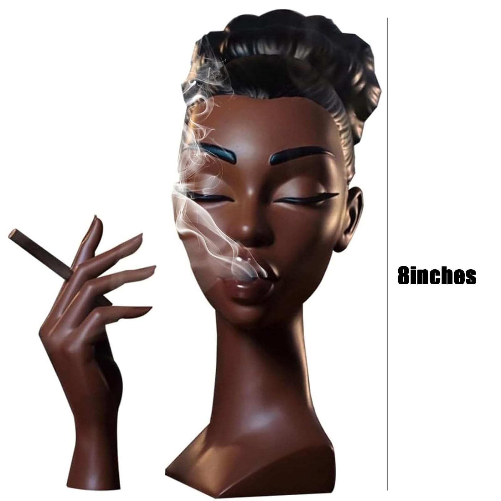 Headscents-, Head Scents Burner Back Flow Incense Cones Holder Home Decoration Aromatherapy Fountain (4)