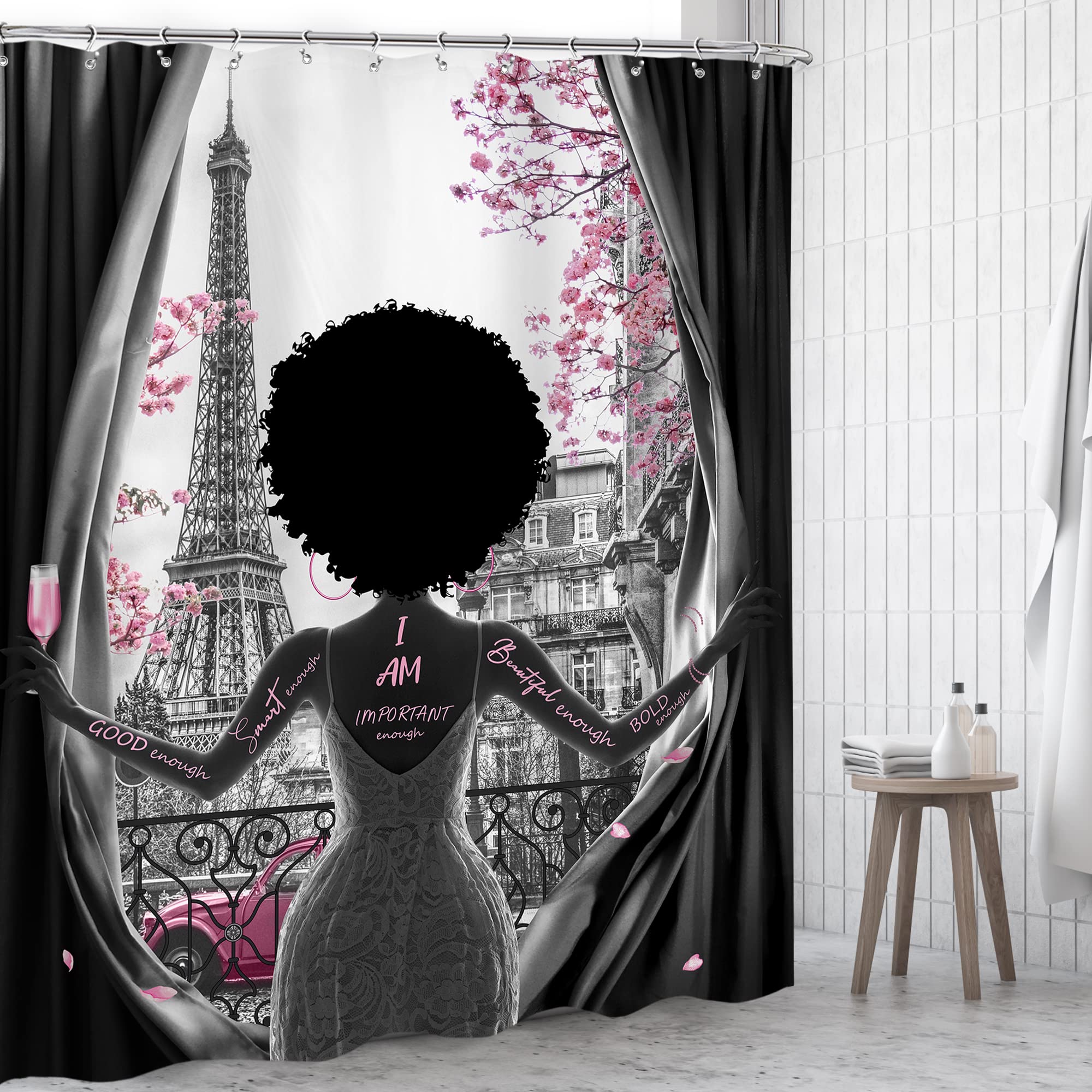 Black Girl Magic Shower Curtain