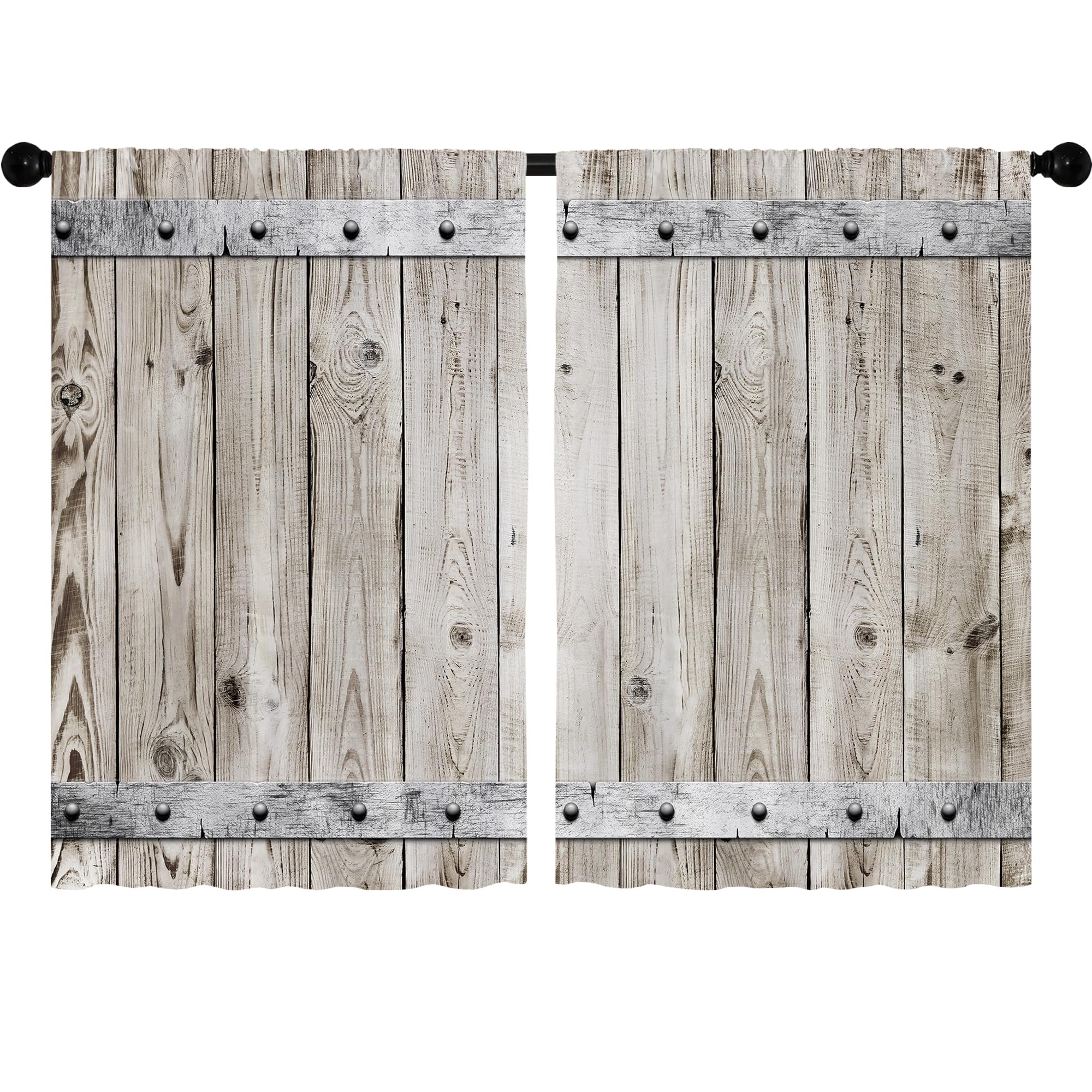 Floral Kitchen Curtains Daisy Rustic Vintage Flower Inspirational Small Short Cafe Window Curtains