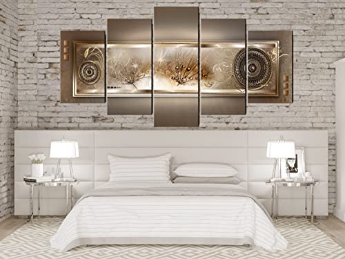 Acoustic Canvas Wall Art Abstract 80x40 in - 5pcs Home Decor Framed Stretched Picture Photo Painting Artwork for Living Room