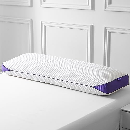 Adjustable Shredded Memory Foam Pillows Queen Size, Cooling Bed Pillows for Side Stomach & Back Sleepers, 2 Packs 20"x28"