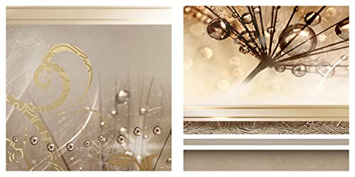 Acoustic Canvas Wall Art Abstract 80x40 in - 5pcs Home Decor Framed Stretched Picture Photo Painting Artwork for Living Room