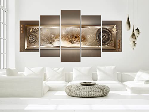 Acoustic Canvas Wall Art Abstract 80x40 in - 5pcs Home Decor Framed Stretched Picture Photo Painting Artwork for Living Room
