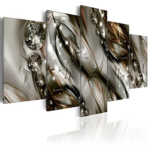 Acoustic Canvas Wall Art Abstract 80x40 in - 5pcs Home Decor Framed Stretched Picture Photo Painting Artwork for Living Room