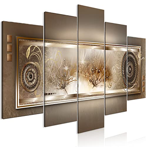 Acoustic Canvas Wall Art Abstract 80x40 in - 5pcs Home Decor Framed Stretched Picture Photo Painting Artwork for Living Room