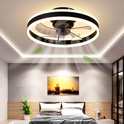 CACCISUN 27" Smart Ceiling Fan with Lights and Remote