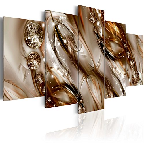 Acoustic Canvas Wall Art Abstract 80x40 in - 5pcs Home Decor Framed Stretched Picture Photo Painting Artwork for Living Room