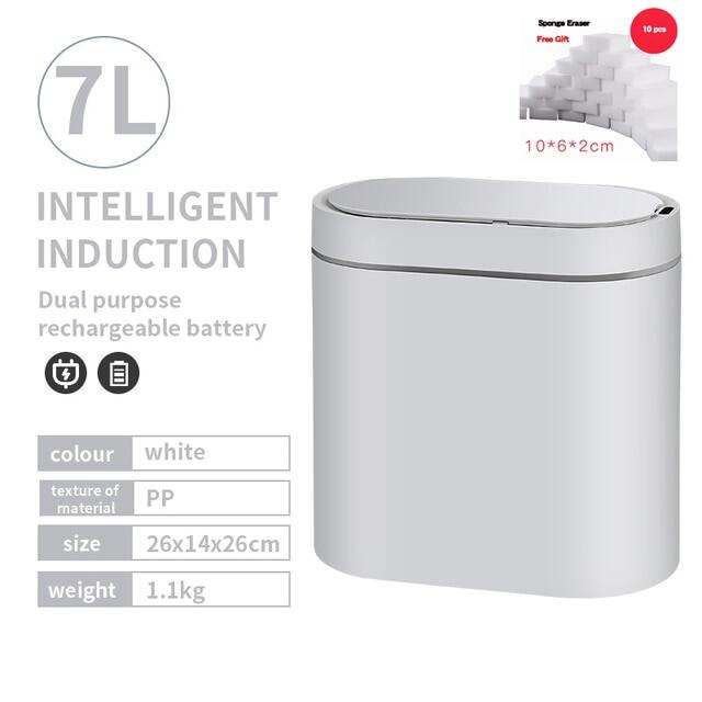 Electronic Automatic Household Smart Sensor Trash Can