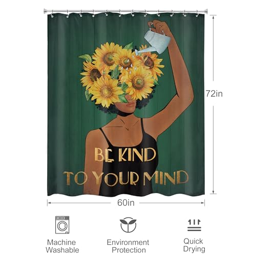 Black Girl Magic Shower Curtain