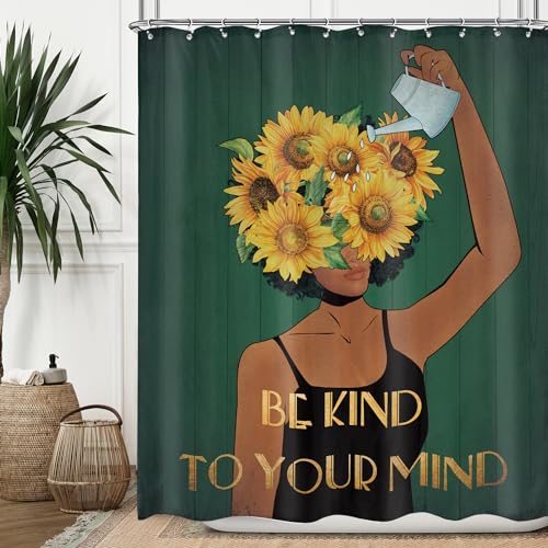 Black Girl Magic Shower Curtain