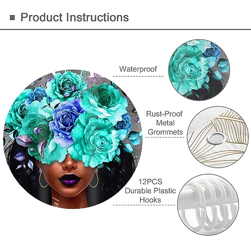 Black Girl Magic Shower Curtain