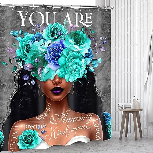 Black Girl Magic Shower Curtain
