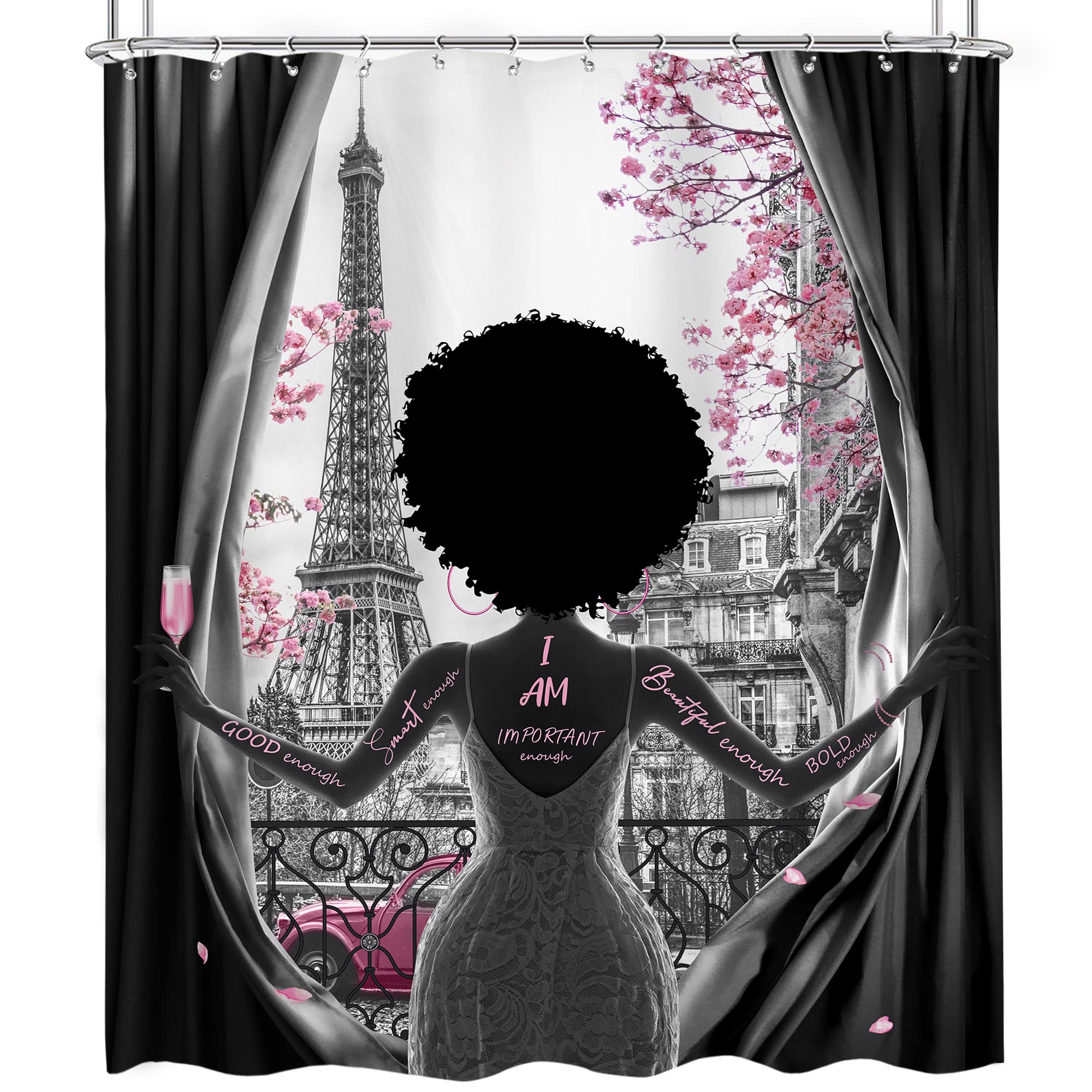 Black Girl Magic Shower Curtain