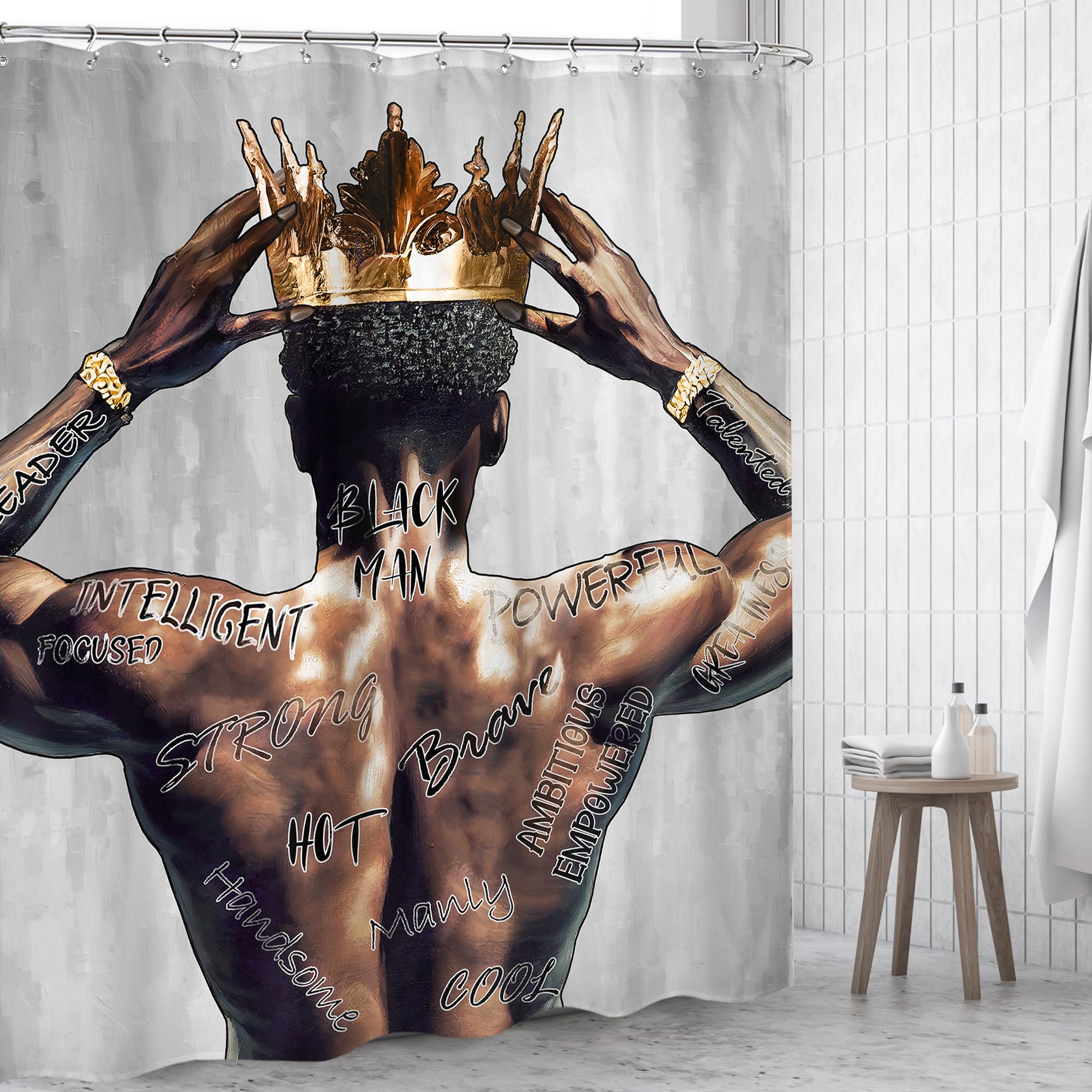 Black Girl Magic Shower Curtain