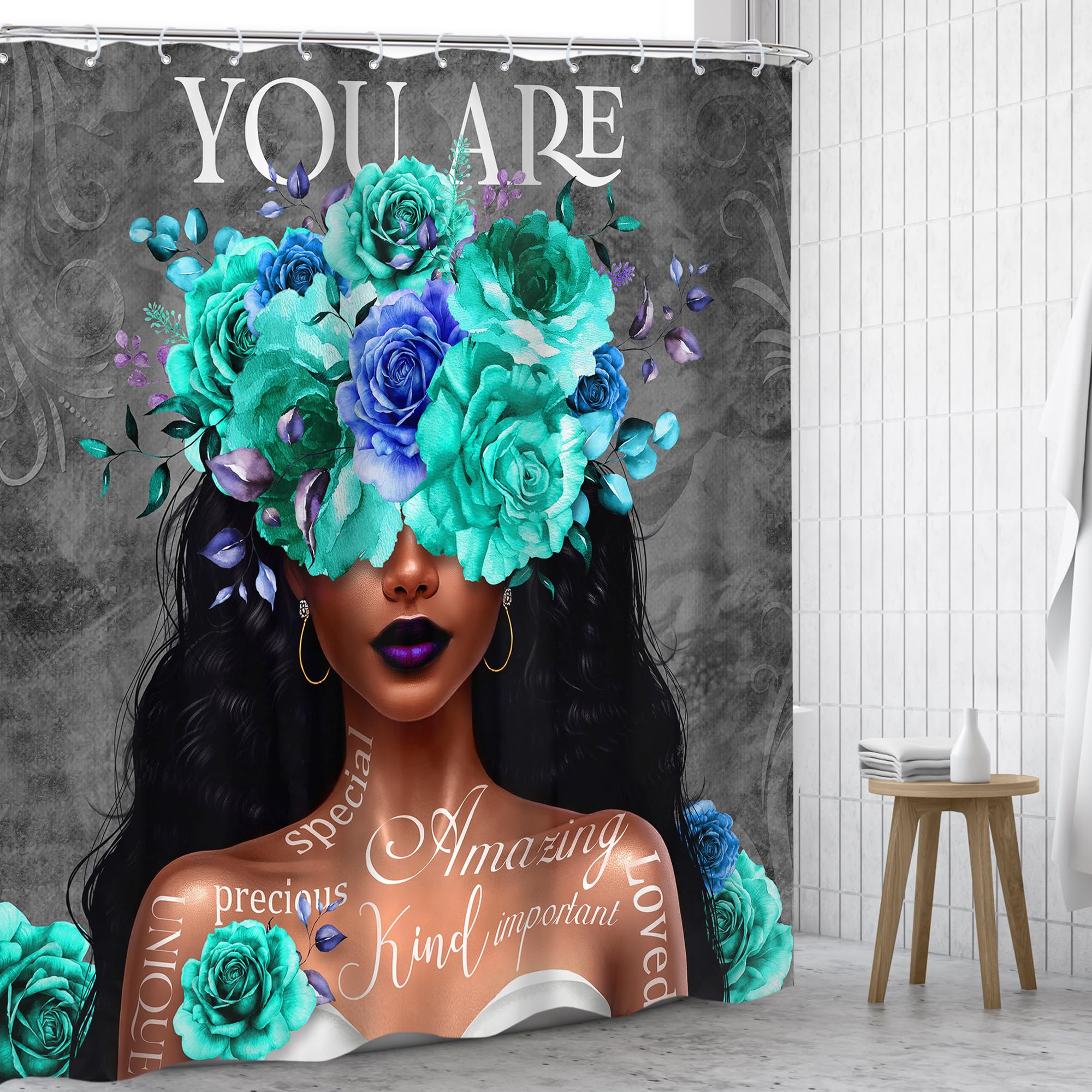 Black Girl Magic Shower Curtain