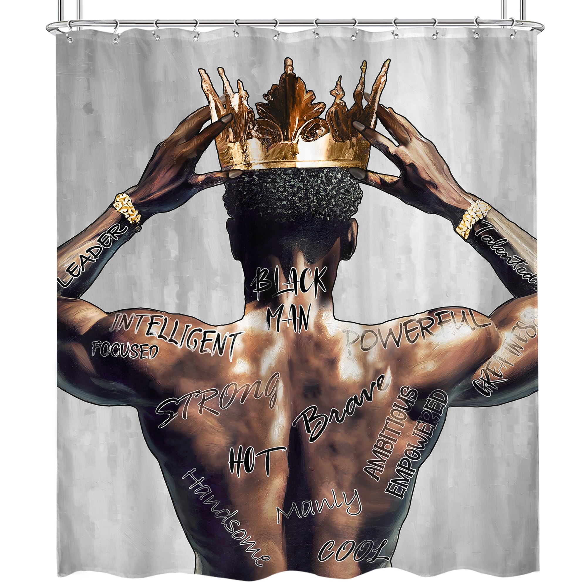 Black Girl Magic Shower Curtain