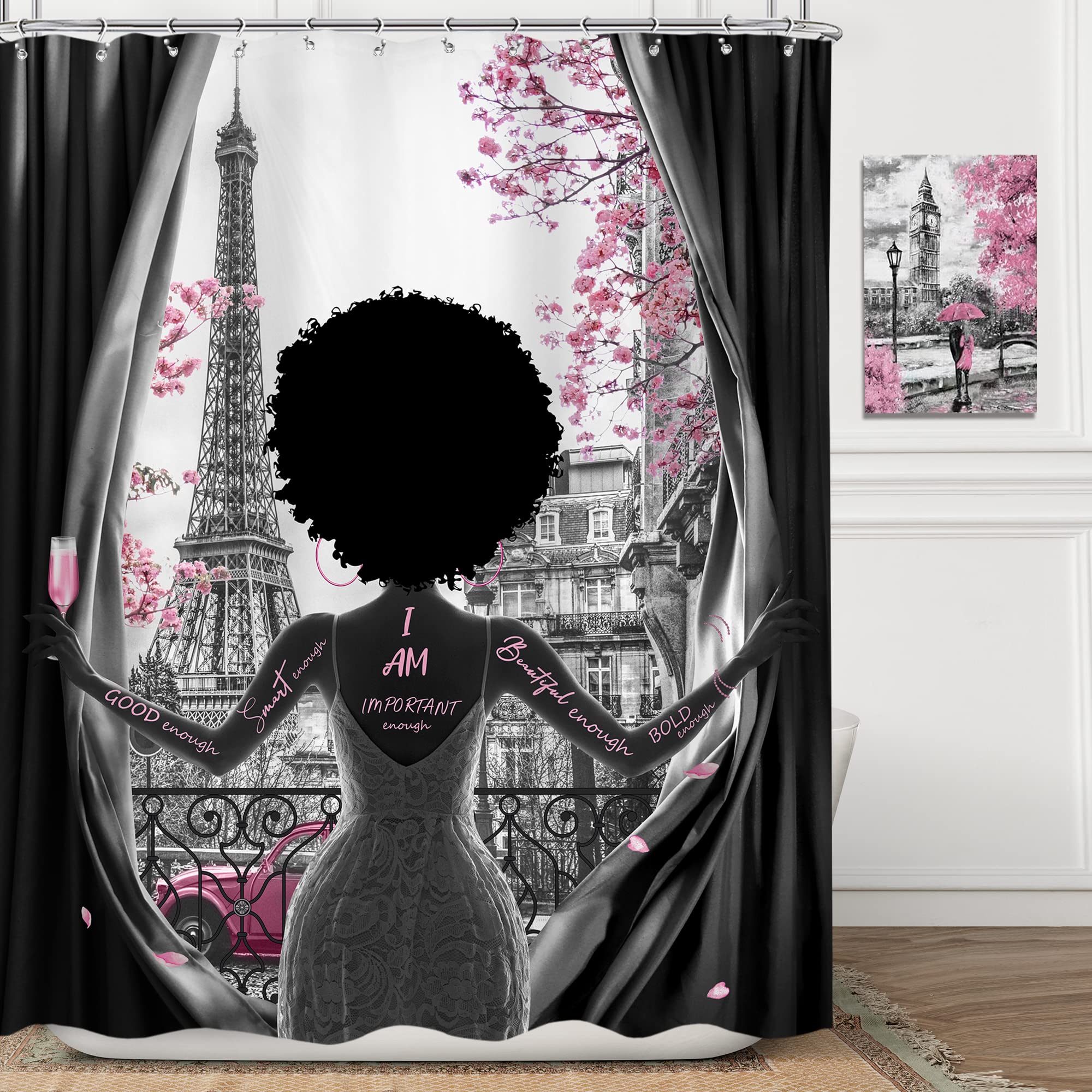 Black Girl Magic Shower Curtain