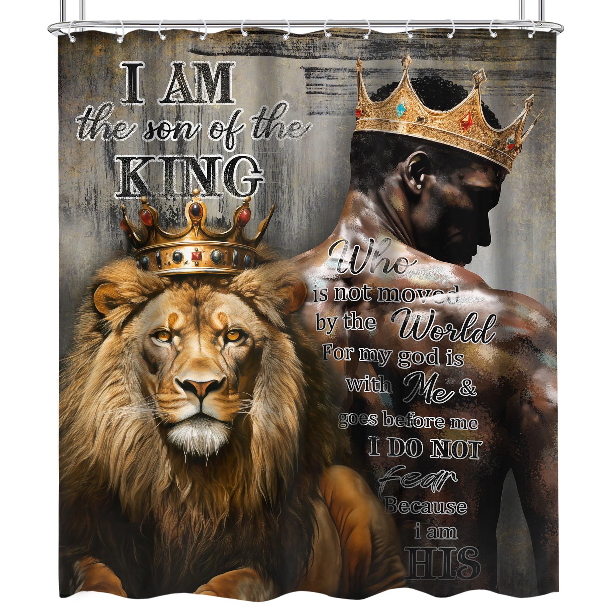 Black Girl Magic Shower Curtain