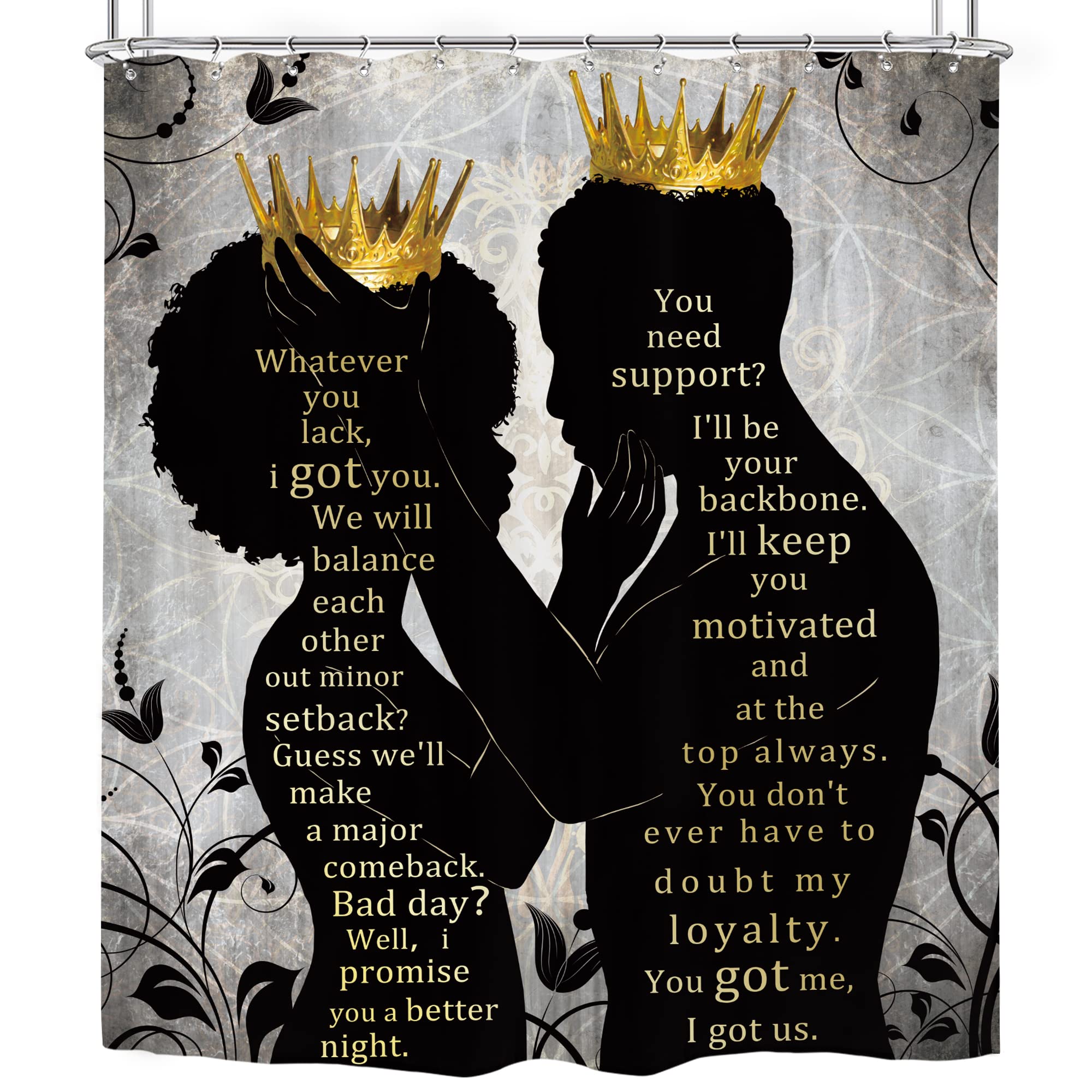 Black Girl Magic Shower Curtain