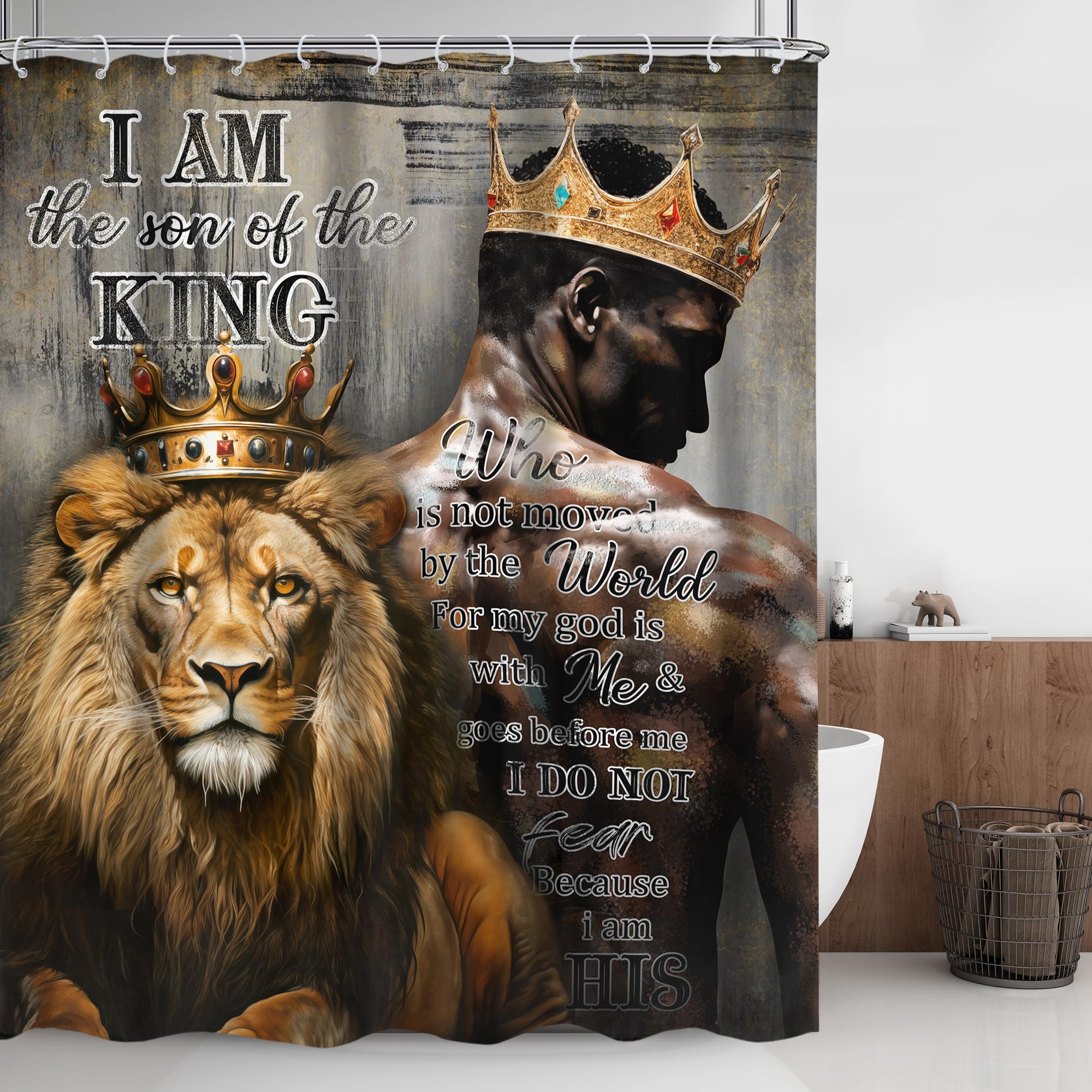 Black Girl Magic Shower Curtain