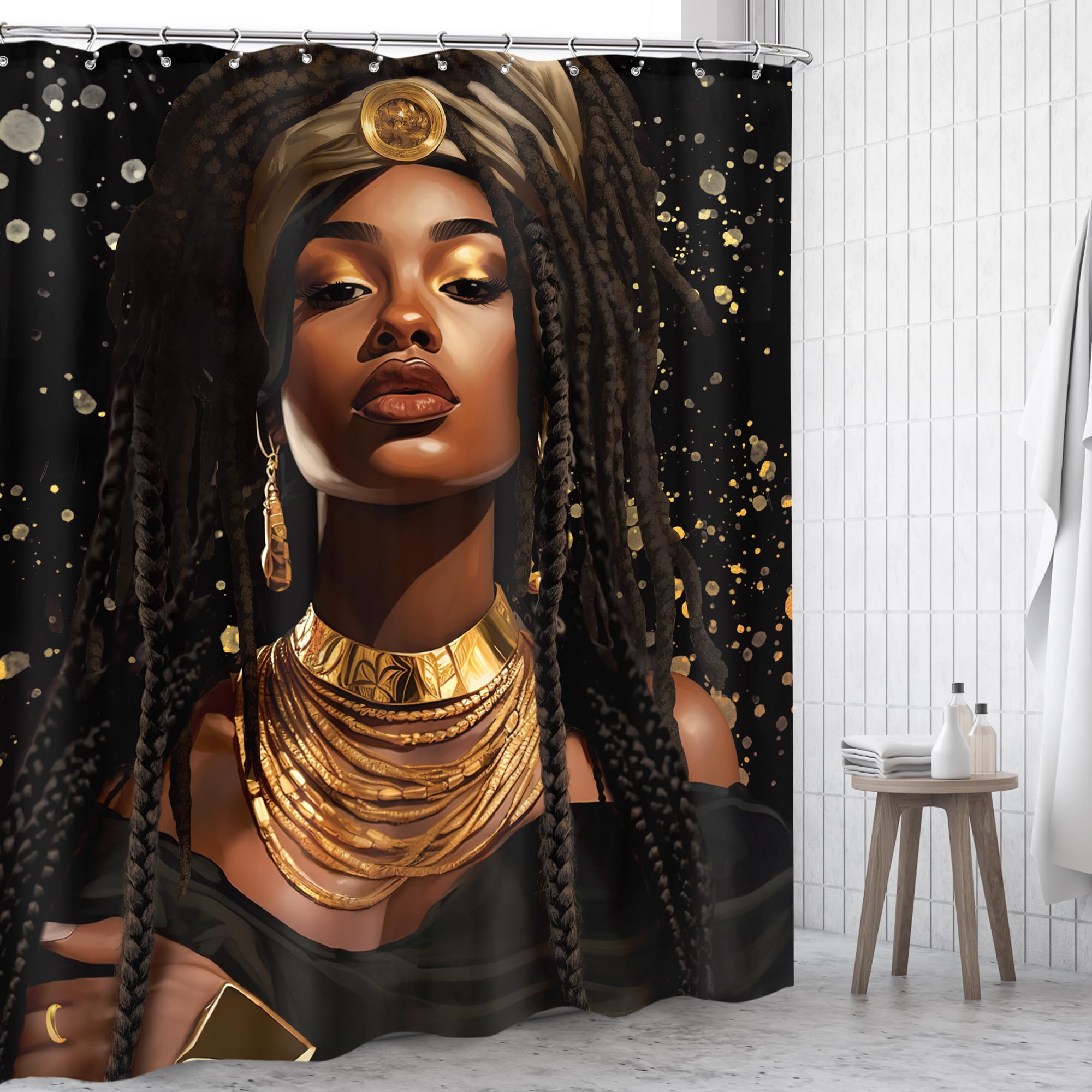 Black Girl Magic Shower Curtain