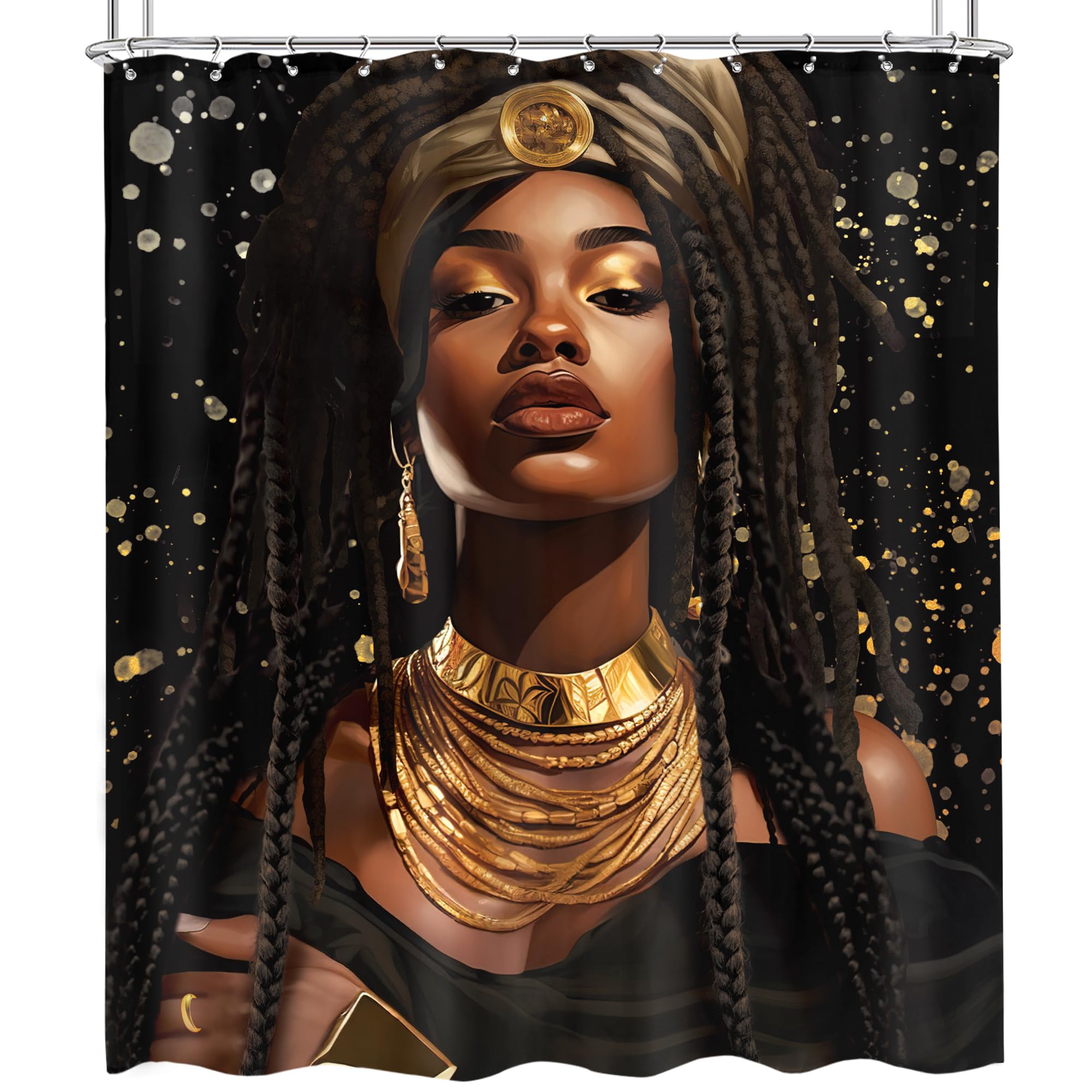 Black Girl Magic Shower Curtain