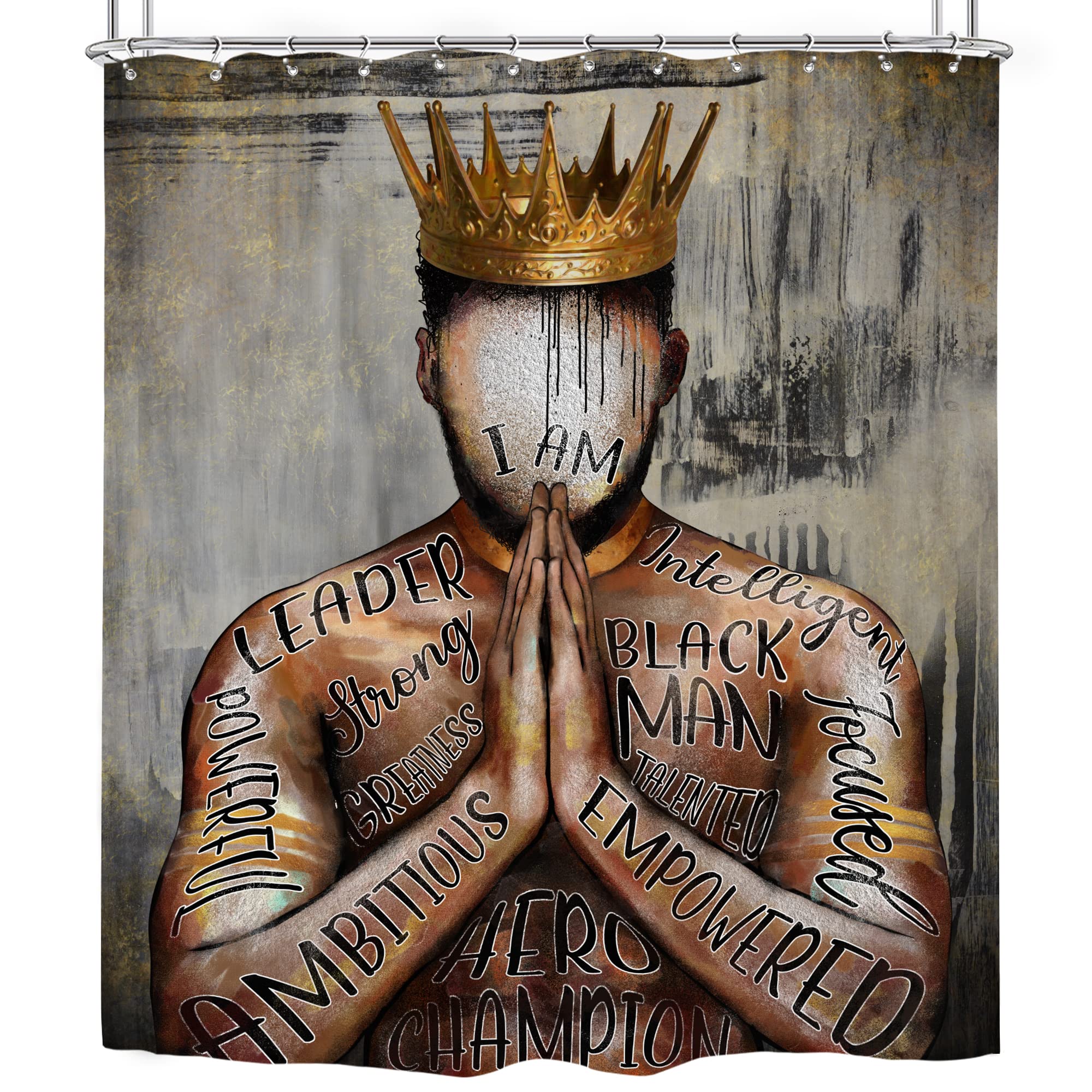 Black Girl Magic Shower Curtain