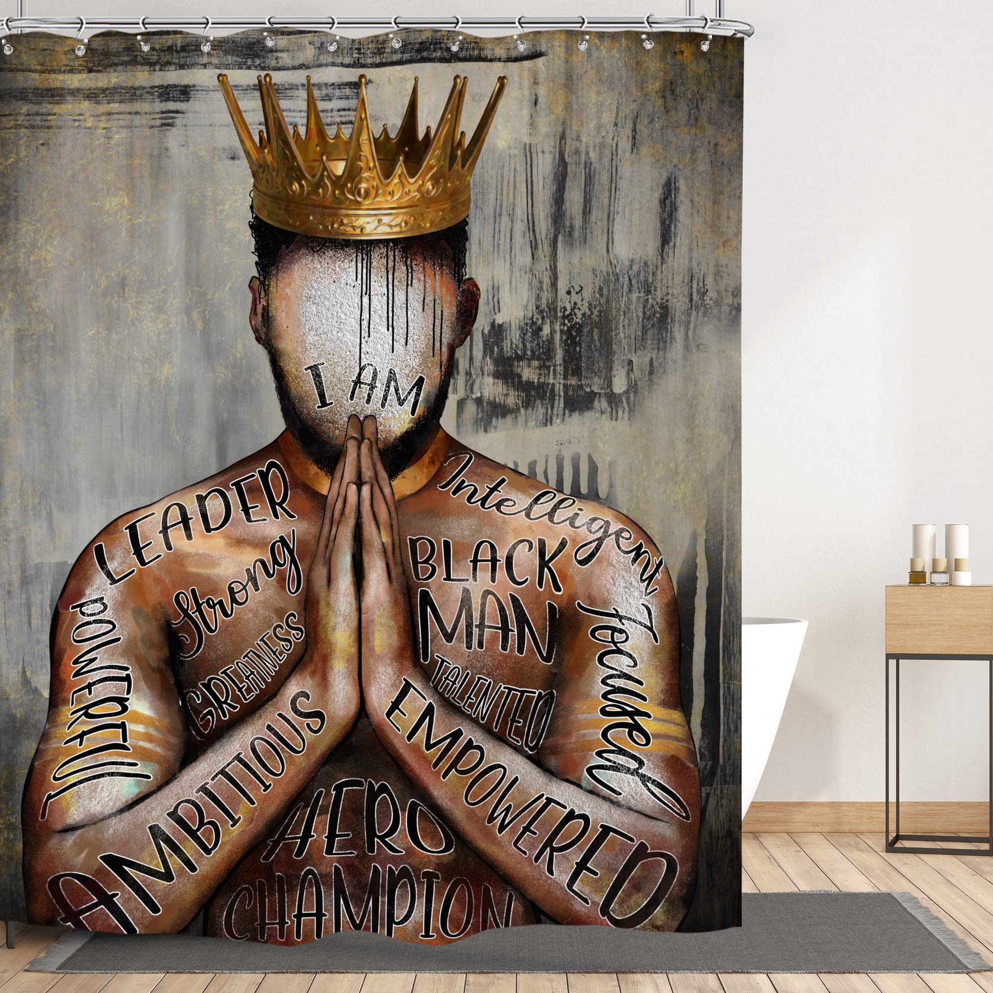 Black Girl Magic Shower Curtain