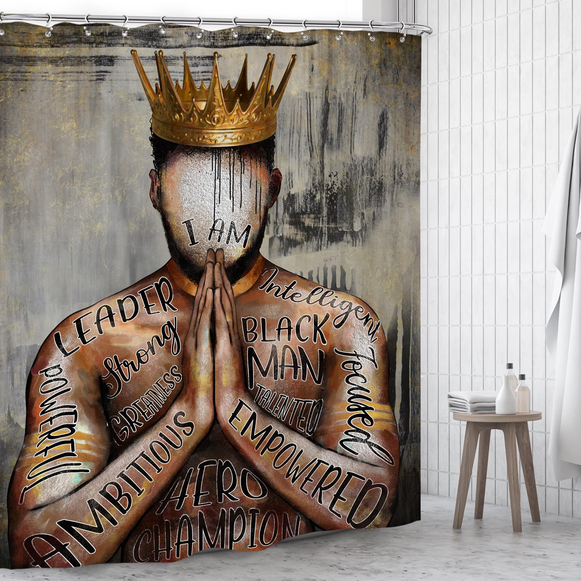 Black Girl Magic Shower Curtain