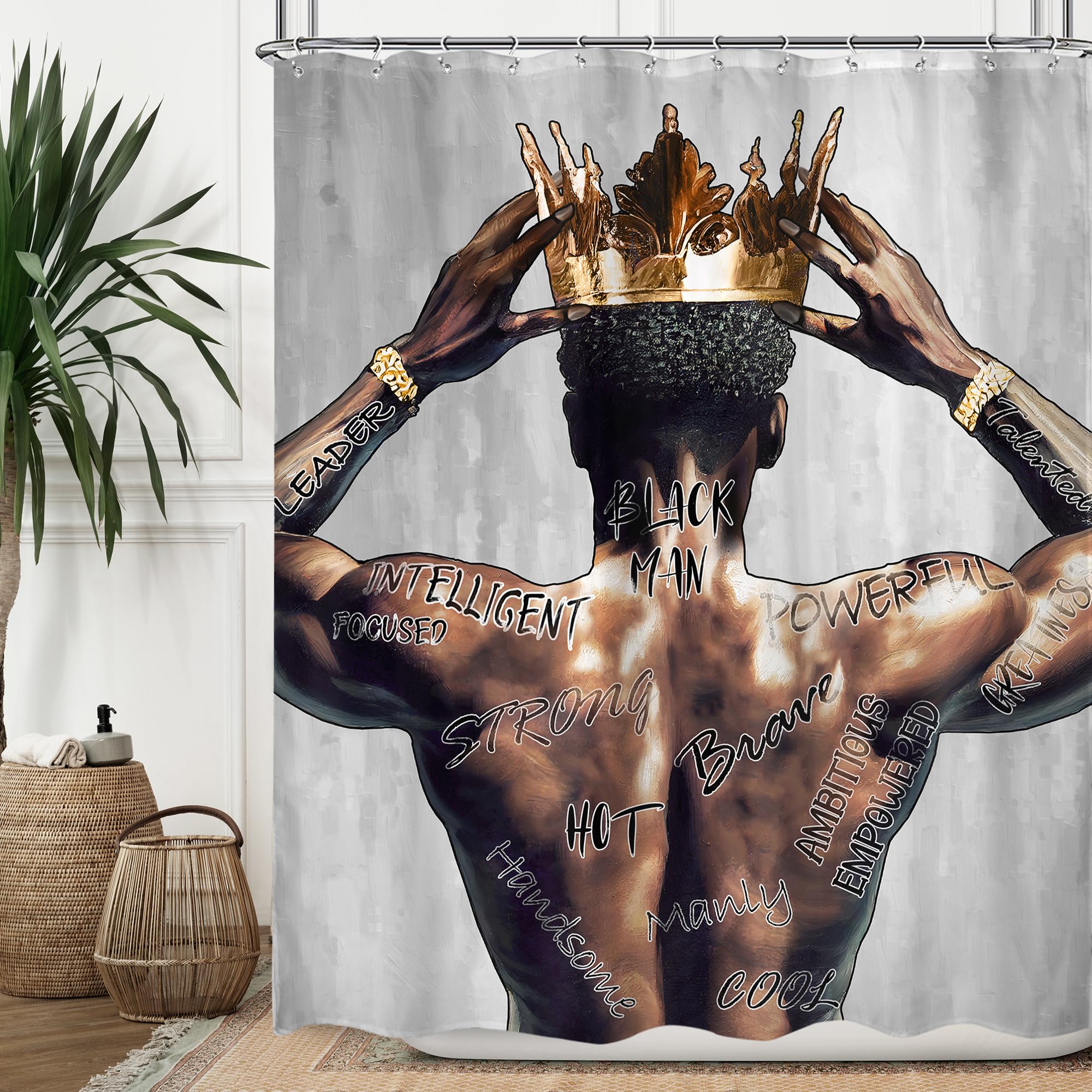 Black Girl Magic Shower Curtain