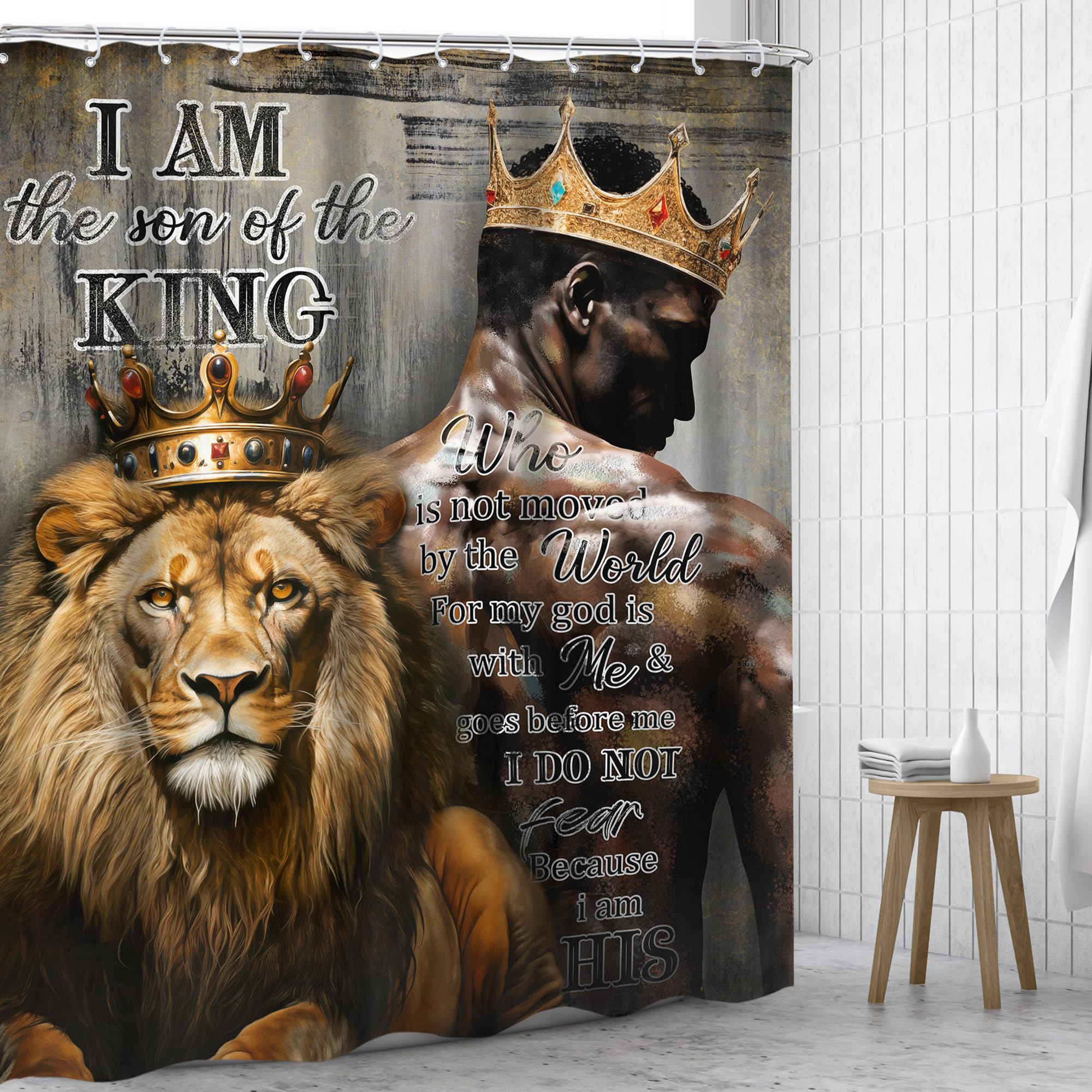 Black Girl Magic Shower Curtain