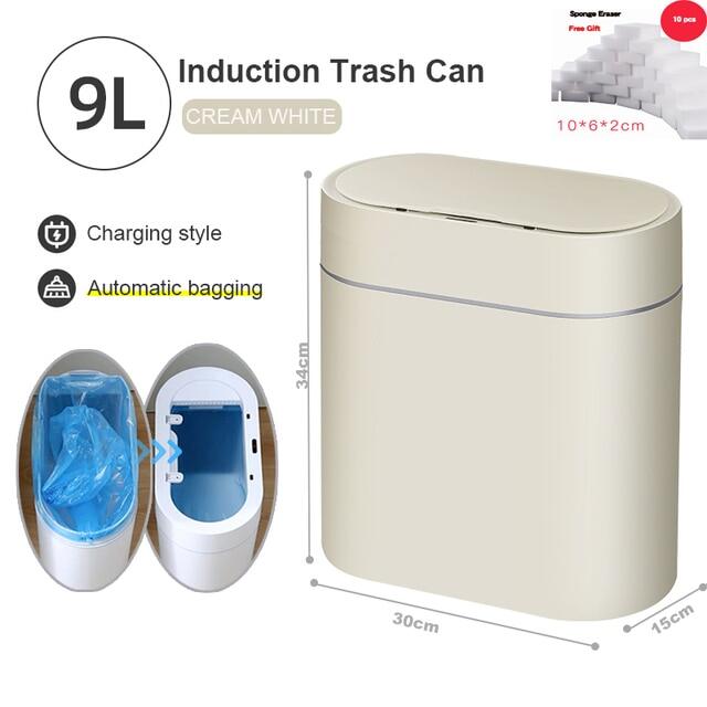 Electronic Automatic Household Smart Sensor Trash Can