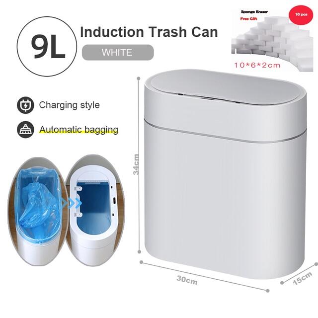 Electronic Automatic Household Smart Sensor Trash Can