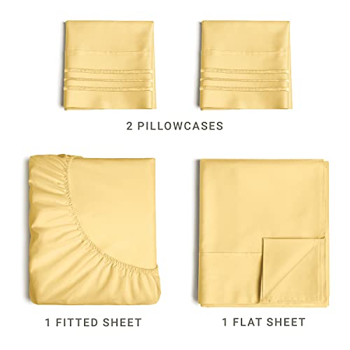 Comfy Breathable & Cooling Sheets - Hotel Luxury Bed Sheets