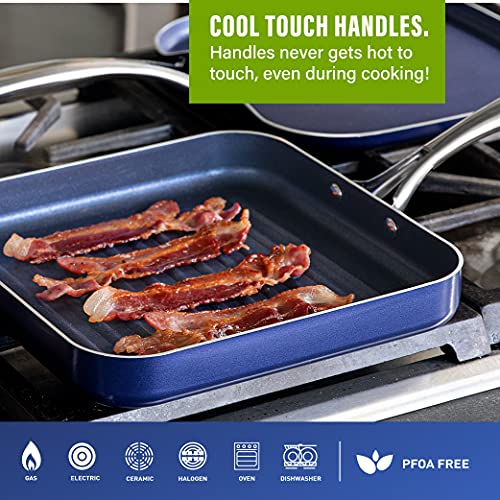 Granitestone 20 Pc Pots and Pans Set Non Stick Cookware Set, Kitchen Cookware Sets, Dishwasher safe