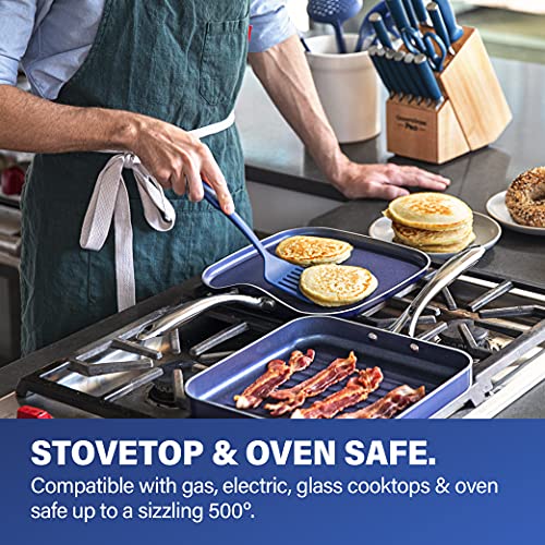 Granitestone 20 Pc Pots and Pans Set Non Stick Cookware Set, Kitchen Cookware Sets, Dishwasher safe