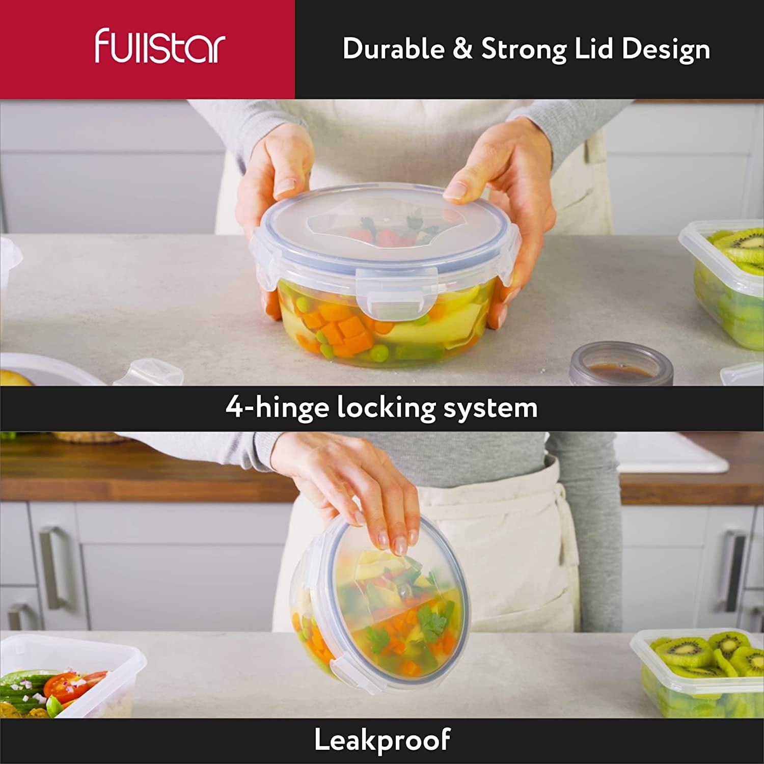 50 Pcs, Marker & Labels Meal Prep Container, Food Storage Container Sets With Lids,