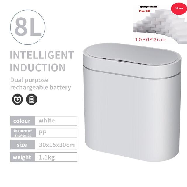Electronic Automatic Household Smart Sensor Trash Can