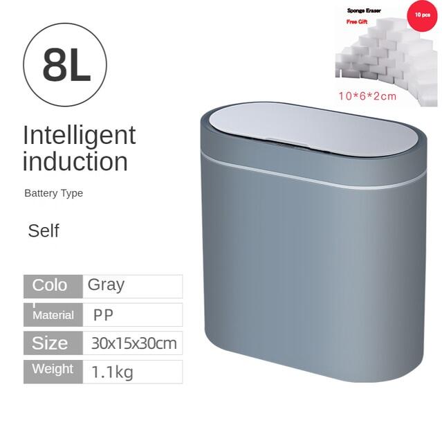 Electronic Automatic Household Smart Sensor Trash Can